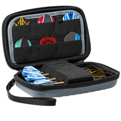 Bulls Orbis Dartcase XL Dartkoffer in 5 Farben für 2 Sätze Darts - Dart Tasche - Grey - FutureDart