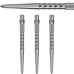 Caliburn Evo Dart Points Ripple - No Lip Silver - Black - Gold - Coral - Silver - 28 mm - FutureDart