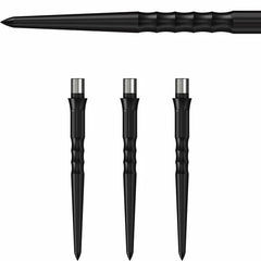 Caliburn Evo Dart Points Ripple - No Lip Silver - Black - Gold - Coral - Silver - 28 mm - FutureDart