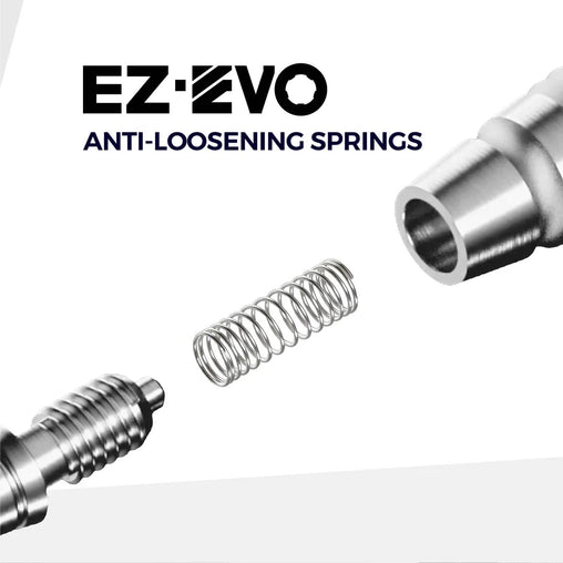 CALIBURN EZ-EVO Anti-Lockerungsfedern – 30 Stück - FutureDart