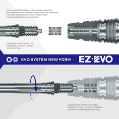 CALIBURN EZ-EVO Anti-Lockerungsfedern – 30 Stück - FutureDart