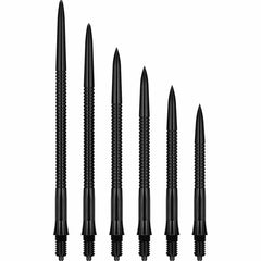 Caliburn EZ - EVO Dart Points Grooved Silver - Black - Coral - Black - 28 mm - FutureDart