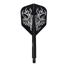 Condor AXE DEER Yoshino Hiroyuki Standard / Small Shape Flight Stems Shafts - Clear Standard - S= 21.5mm - FutureDart