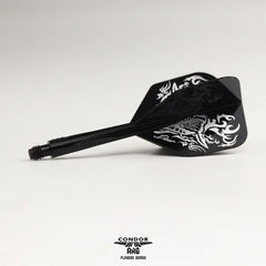 Condor AXE DEER Yoshino Hiroyuki Standard / Small Shape Flight Stems Shafts - Clear Standard - S= 21.5mm - FutureDart