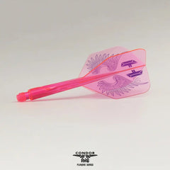 Condor AXE Flap Wings Small Shape Flight Stems Shafts - Black - S= 21.5mm - FutureDart