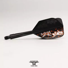 Condor AXE Ginja Ninja Small Shape Flight Stems Shafts - S= 21.5mm - FutureDart