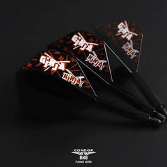 Condor AXE Ginja Ninja Standard Shape Flight Stems Shafts - S= 21.5mm - FutureDart