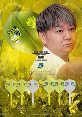 Condor AXE INAZUMA TIGER Standard / Small Shape Flight Stems Shafts - Standard - S= 21.5mm - FutureDart