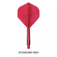 Condor AXE Metallic Standard Shape Flight Stems Shafts - Red - S= 21.5mm - FutureDart