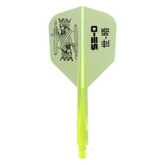 Condor AXE NEON THE KING Seo Byung Small Shape Flight Stems Shafts - S= 21.5mm - FutureDart