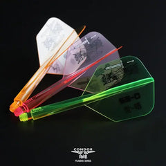 Condor AXE NEON THE KING Seo Byung Small Shape Flight Stems Shafts - S= 21.5mm - FutureDart