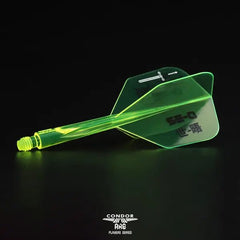 Condor AXE NEON THE KING Seo Byung Small Shape Flight Stems Shafts - S= 21.5mm - FutureDart