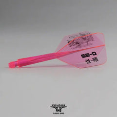 Condor AXE NEON THE KING Seo Byung Small Shape Flight Stems Shafts - S= 21.5mm - FutureDart