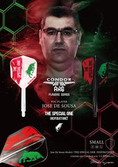 Condor AXE Special One Inspiration2 Small Shape Flight Stems Shafts - Black - S= 21.5mm - FutureDart