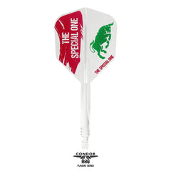 Condor AXE Special One Inspiration2 Small Shape Flight Stems Shafts - Clear - S= 21.5mm - FutureDart