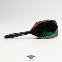 Condor AXE Special One Inspiration2 Small Shape Flight Stems Shafts - Clear - S= 21.5mm - FutureDart