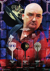 Condor AXE THE BULL James Bailey Standard - Small Shape Flight Stems Shafts - Schwarz - Standard - S= 21.5mm - FutureDart