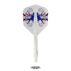 Condor AXE THE BULL James Bailey Standard - Small Shape Flight Stems Shafts - Schwarz - Standard - S= 21.5mm - FutureDart