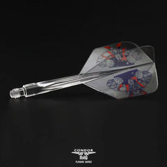 Condor AXE THE BULL James Bailey Standard - Small Shape Flight Stems Shafts - Schwarz - Standard - S= 21.5mm - FutureDart