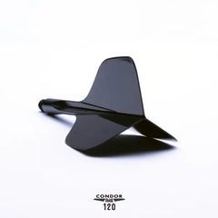 CONDOR AXE 120 SMALL Shape Flight Stems Shafts - White - S= 18mm - FutureDart