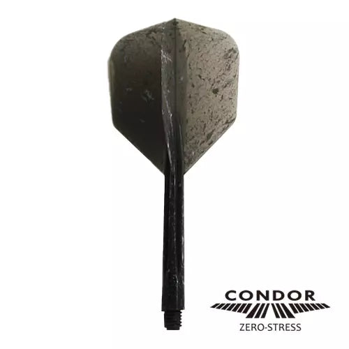 Condor Zero Stress Marble Black Small Shape Flight Stems Shafts