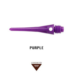 Condor Zero Stress 2BA Softdartspitzen (40 Stück) - Purple - FutureDart