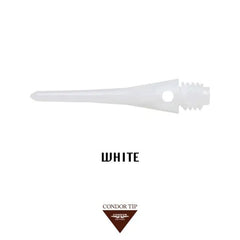 Condor Zero Stress 2BA Softdartspitzen (40 Stück) - White - FutureDart