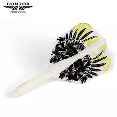 Condor Zero Stress Cranium Small Flight Stems Shafts - White - S= 21.5mm - FutureDart