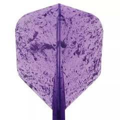 Condor Zero Stress Marble Purple Small Shape Flight Stems Shafts - S= 21.5mm - FutureDart