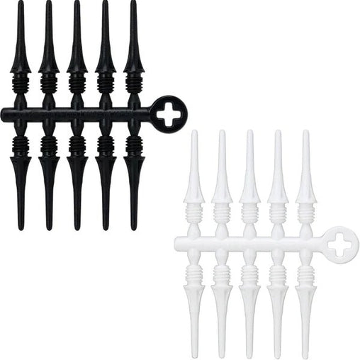 Cosmo Fit Point Plus 2BA Spitzen (50er Pack) Short 19mm - Black - FutureDart