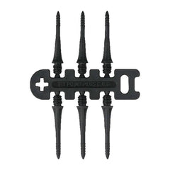 Cosmo Fit Point Plus Carbon Conversion Points 6 Stück 25mm - 30mm - 25 mm - FutureDart