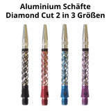 Dart Aluschafts Super Spin Diamond Cut 2