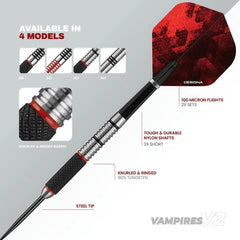 Designa Vampires V2 Steeldarts 23g, 25g, 27g - M3 - 23g - FutureDart