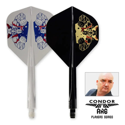 Condor AXE THE BULL James Bailey Standard - Small Shape Flight Stems Shafts