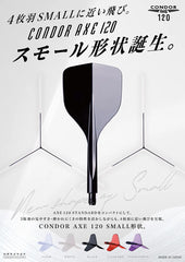 CONDOR AXE 120 SMALL Shape Flight Stems Shafts