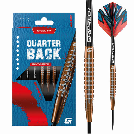 GOAT Quarterback V1 Tungsten Steeldarts 23g, 25g - 23g - FutureDart