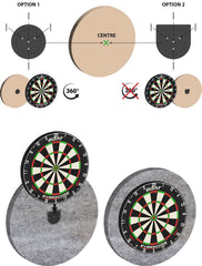 Goat Silencer Damping System Dartboard-Schallschutz - FutureDart