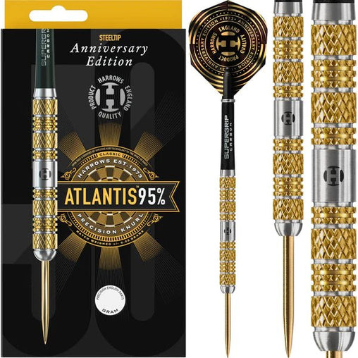 Harrows Anniversary Edition Atlantis Steeldarts 22g, 24g, 26g - 22g - FutureDart