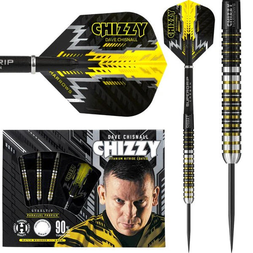 Harrows Dave Chisnall Chizzy 90% Steeldarts 21g bis 26g - 21g - FutureDart