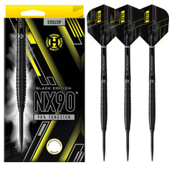 Harrows NX90 Black Edition Steeldarts 21g, 22g, 23g, 24g, 25g, 26g - 21g - FutureDart