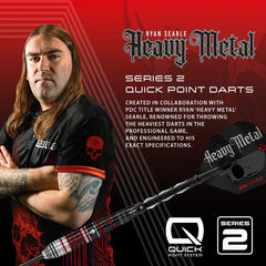 Harrows Ryan Searle Series 2 Quick Point Steeldarts 22g, 23g, 24g, 26g, 30g, 32g - 22g - FutureDart