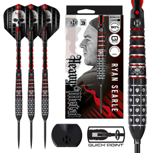 Harrows Ryan Searle Series 3 Quick Point Steeldarts 22g, 23g, 24g, 26g, 30g, 32g - 22g - FutureDart
