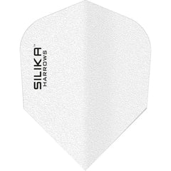 Harrows Silika Solid Tough Crystalline Coating No6 Flights - White - FutureDart