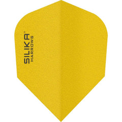 Harrows Silika Solid Tough Crystalline Coating No6 Flights - Yellow - FutureDart