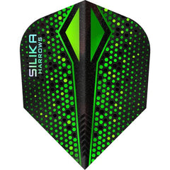 Harrows Silika Tough Crystalline Coating Colourshift - X No6 Flights - Green - FutureDart