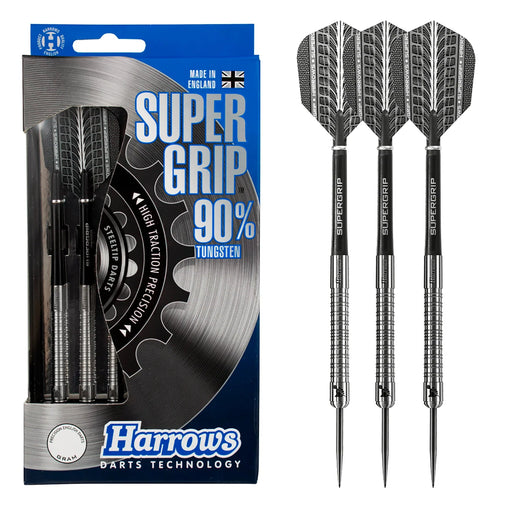 Harrows Supergrip 90% Steeldarts 21g, 22g, 23g, 24g, 25g, 26g, 28g, 30g - 21g - FutureDart