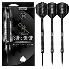 Harrows Supergrip Black Edition Steeldarts 21g, 22g, 23g, 24g, 25g, 26g, 28g, 30g - 21g - FutureDart