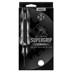 Harrows Supergrip Black Edition Steeldarts 21g, 22g, 23g, 24g, 25g, 26g, 28g, 30g - 21g - FutureDart