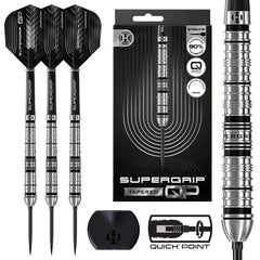 Harrows Supergrip QP Tapered Quick Point Steeldarts 22g, 23g, 24g, 26g, 28g, 30g - 22g - FutureDart