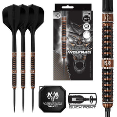 Harrows Supergrip Wolfram Trinity 97% Quick Point Steeldarts 21g, 22g, 23g, 24g, 25g, 26g - 21g - FutureDart